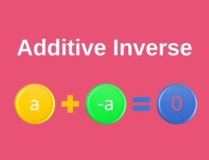 DEFINITION OF ADDITIVE INVERSE