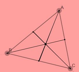 Definition of median of triangle