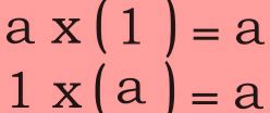 Definition of multiplicative identity